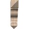 Ekena Millwork Funston Arts & Crafts Smooth Bracket, Douglas Fir, 3 1/2"W x 14"D x 14"H BKT04X14X14FST03SDF - alternate 2
